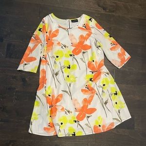 Floral Fit and Flare Dress